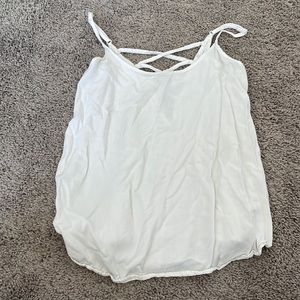 Xs white tank top
